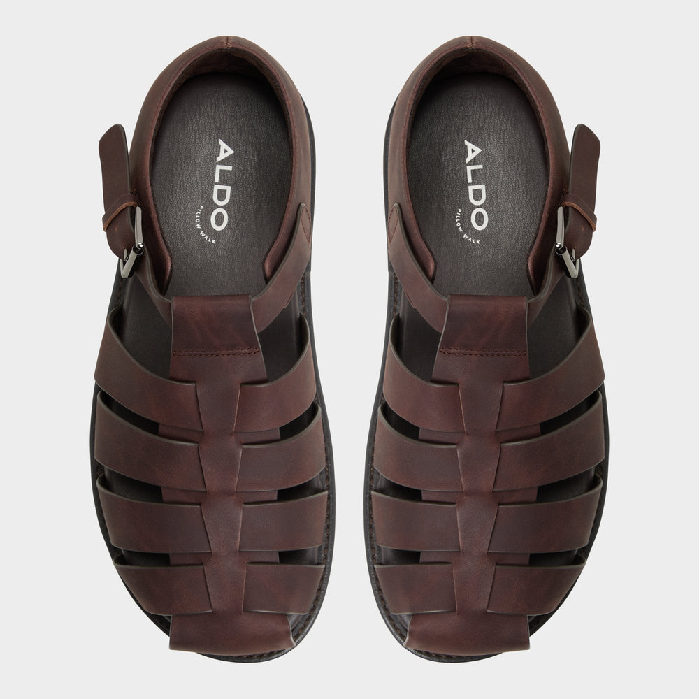 Wildhaven Brown Overflow Men's Sandals & Slides - Flat sandal