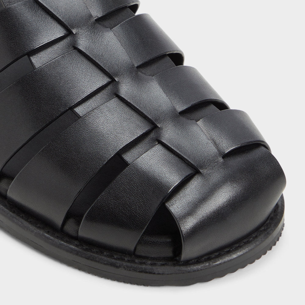 Wildhaven Black Men's Sandals & Slides - Flat sandal