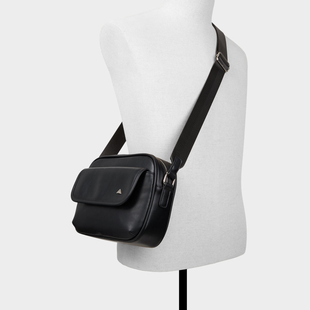 Gustell in Other Black - Crossbody bag