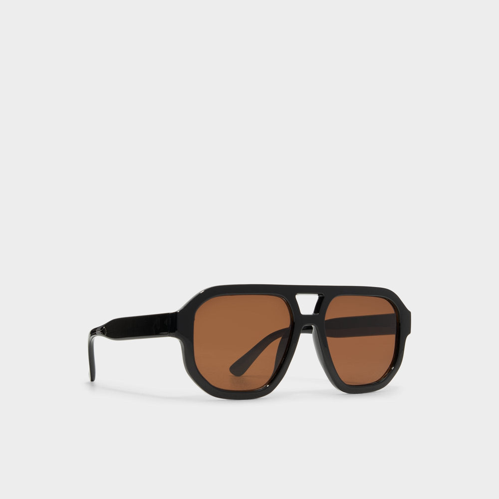 Elaurien Black Men's Aviator - Aviator sunglasses