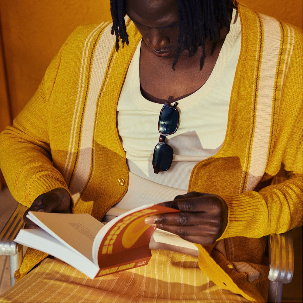 Drouynx Other Brown Men's Sunglasses - Rectangle sunglasses