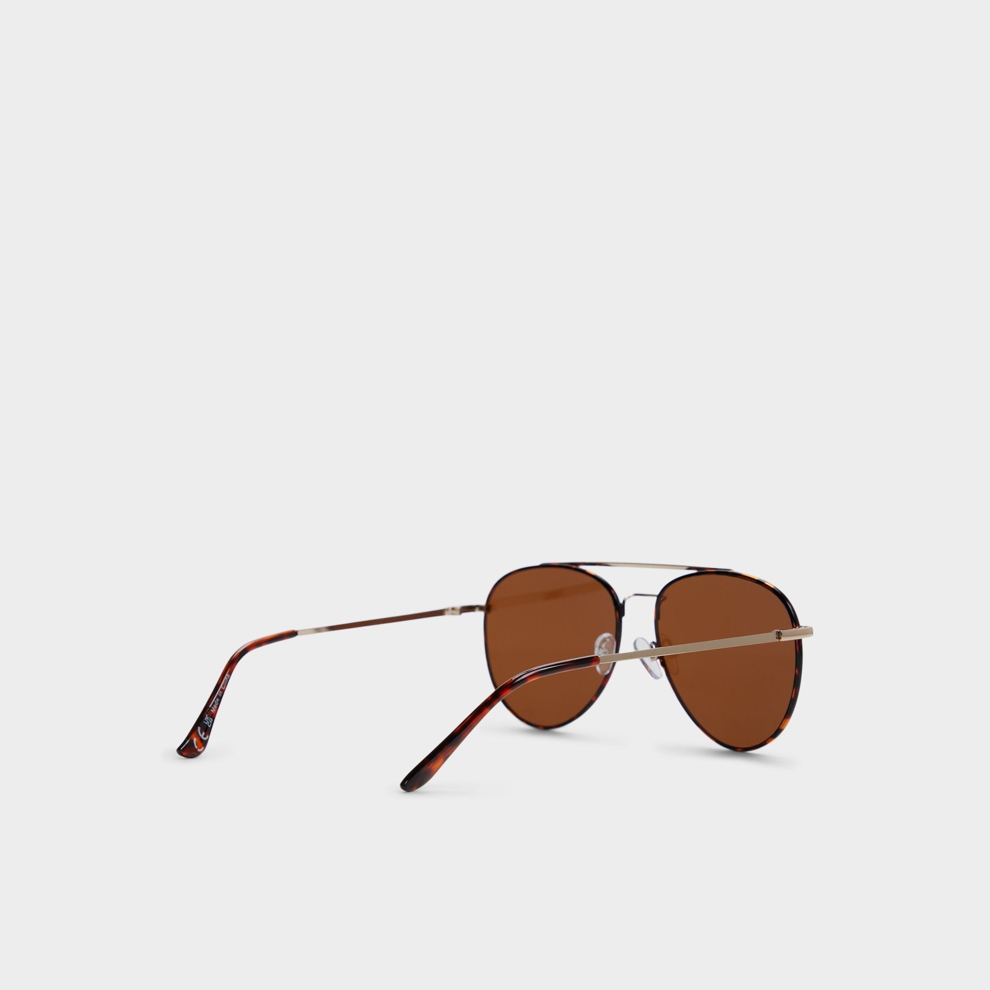 Laromaw Other Brown Men's Aviator - Aviator sunglasses