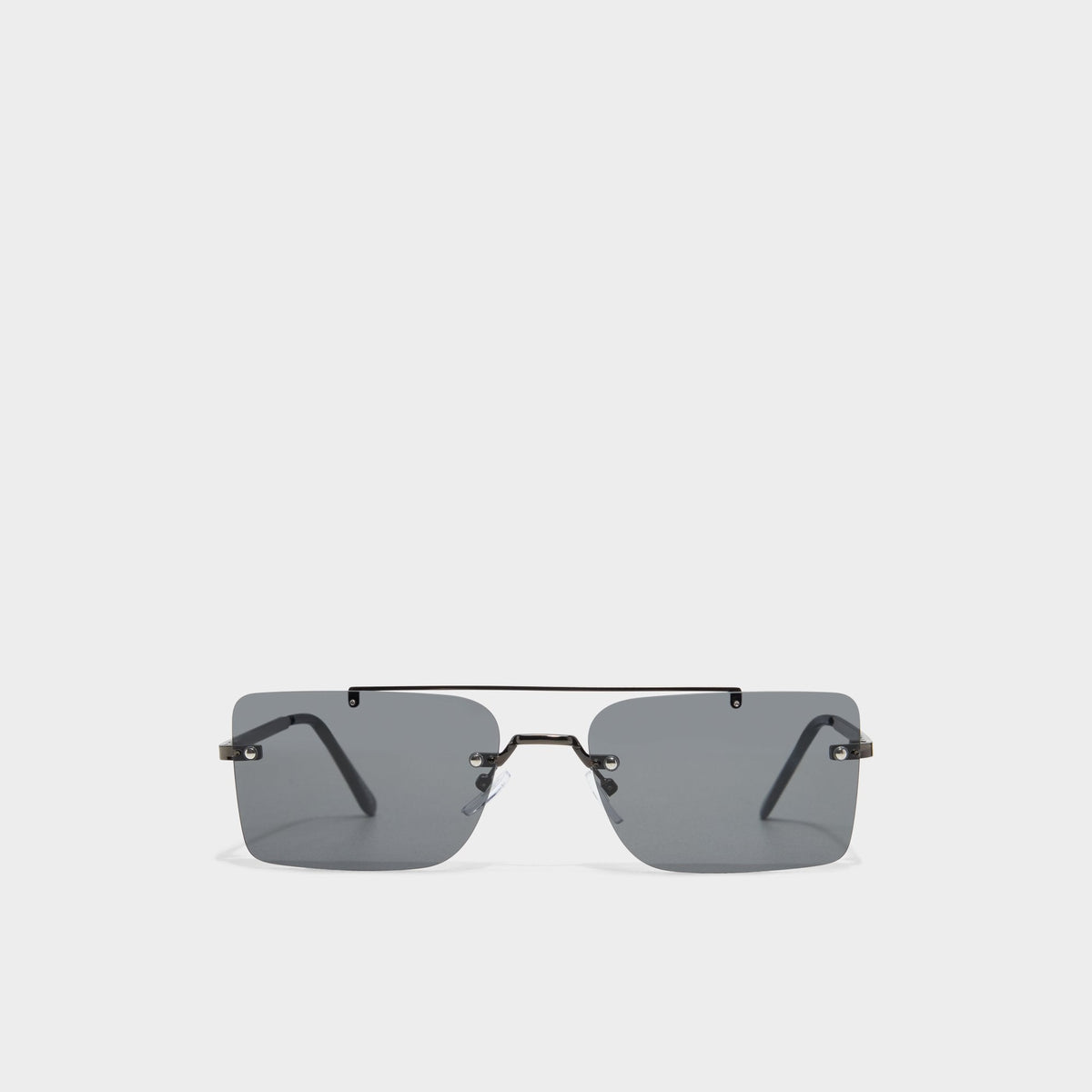 Oleathien Dark Grey Men's Rectangle - Rectangle sunglasses