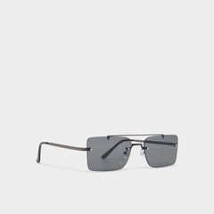 Oleathien Dark Grey Men's Rectangle - Rectangle sunglasses
