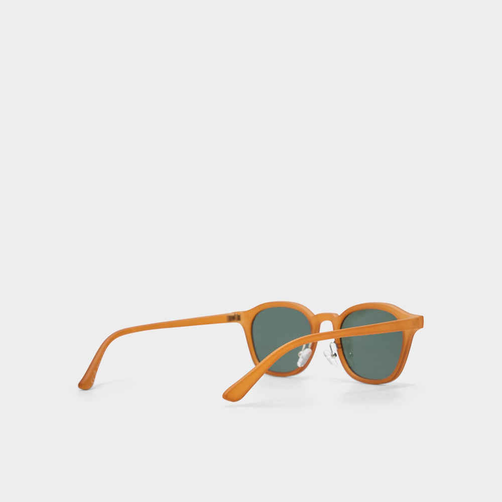 Kasienx Dark Yellow Men's Round - Round sunglasses