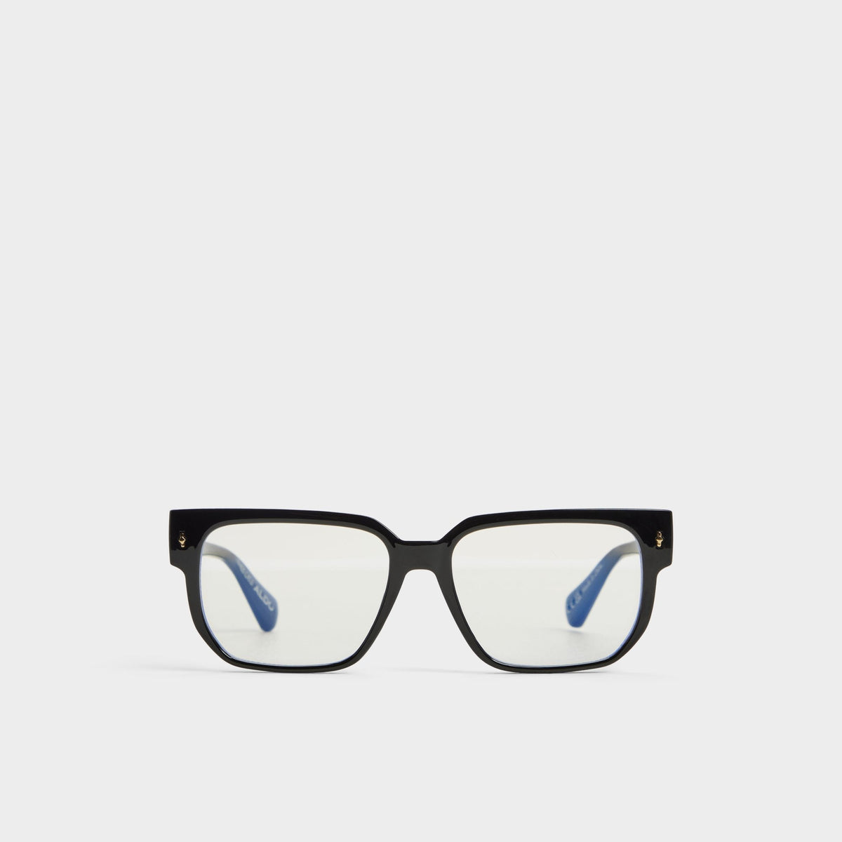 Nightfall Black Men's Rectangle - Non-prescription reading glasses