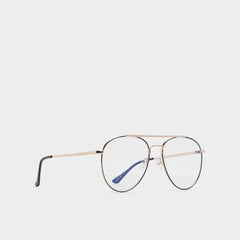 Edoawen in Black Gold Multi - Non-prescription reading glasses