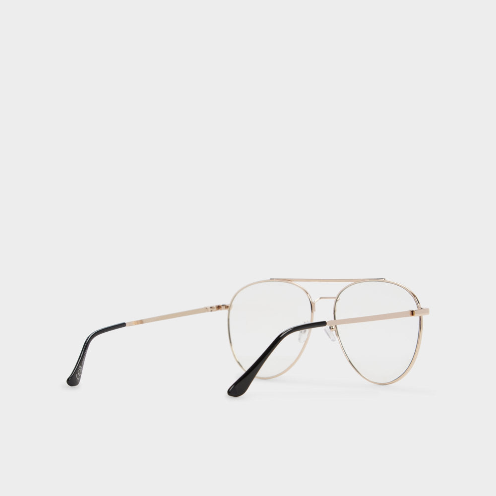 Edoawen in Black Gold Multi - Non-prescription reading glasses