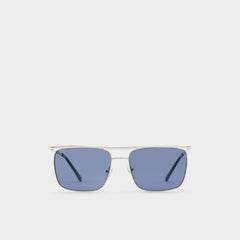 Seveathien Gold Men's Aviator - Rectangle sunglasses