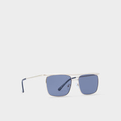 Seveathien Gold Men's Aviator - Rectangle sunglasses
