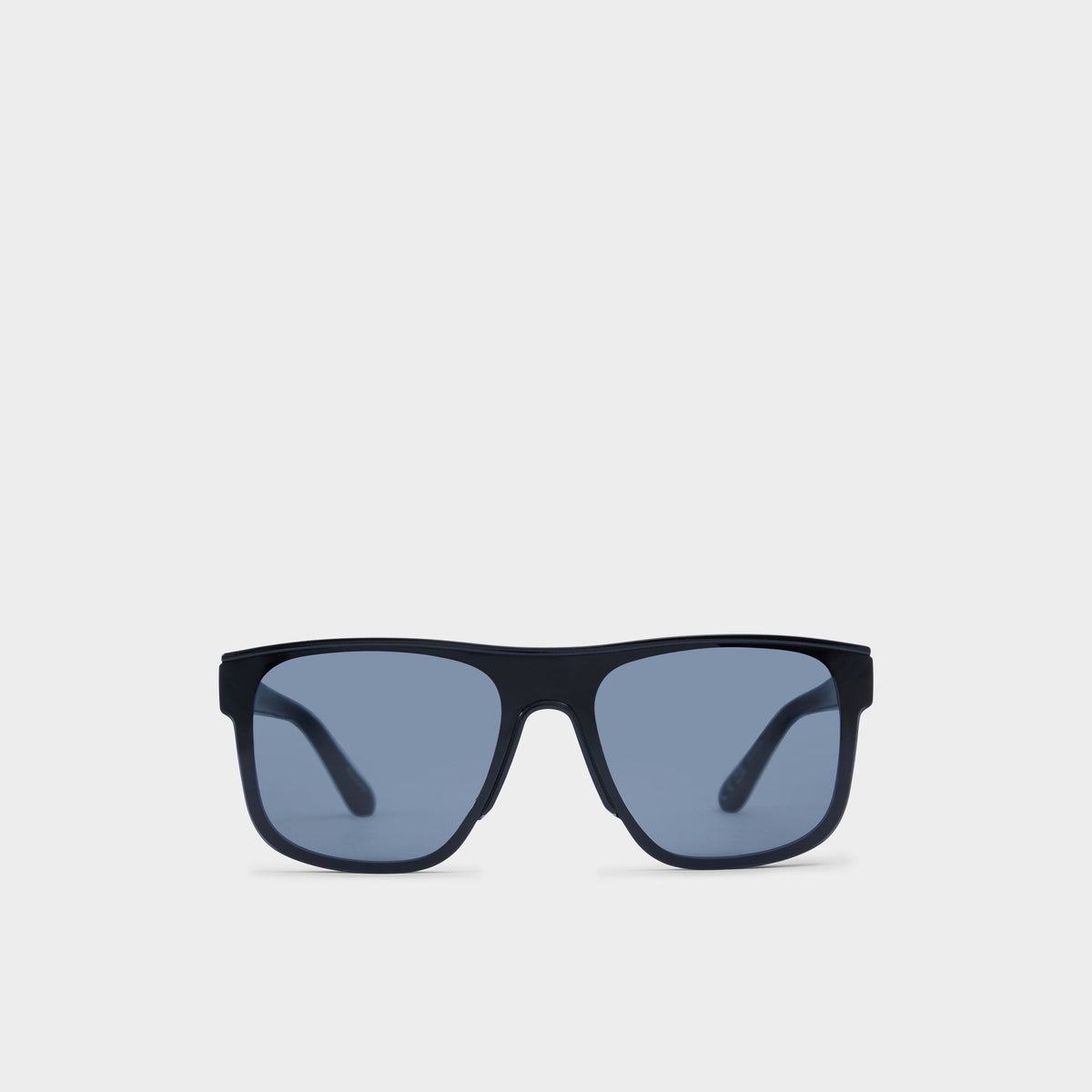 Tervetes Black Men's Shield - Rectangle sunglasses