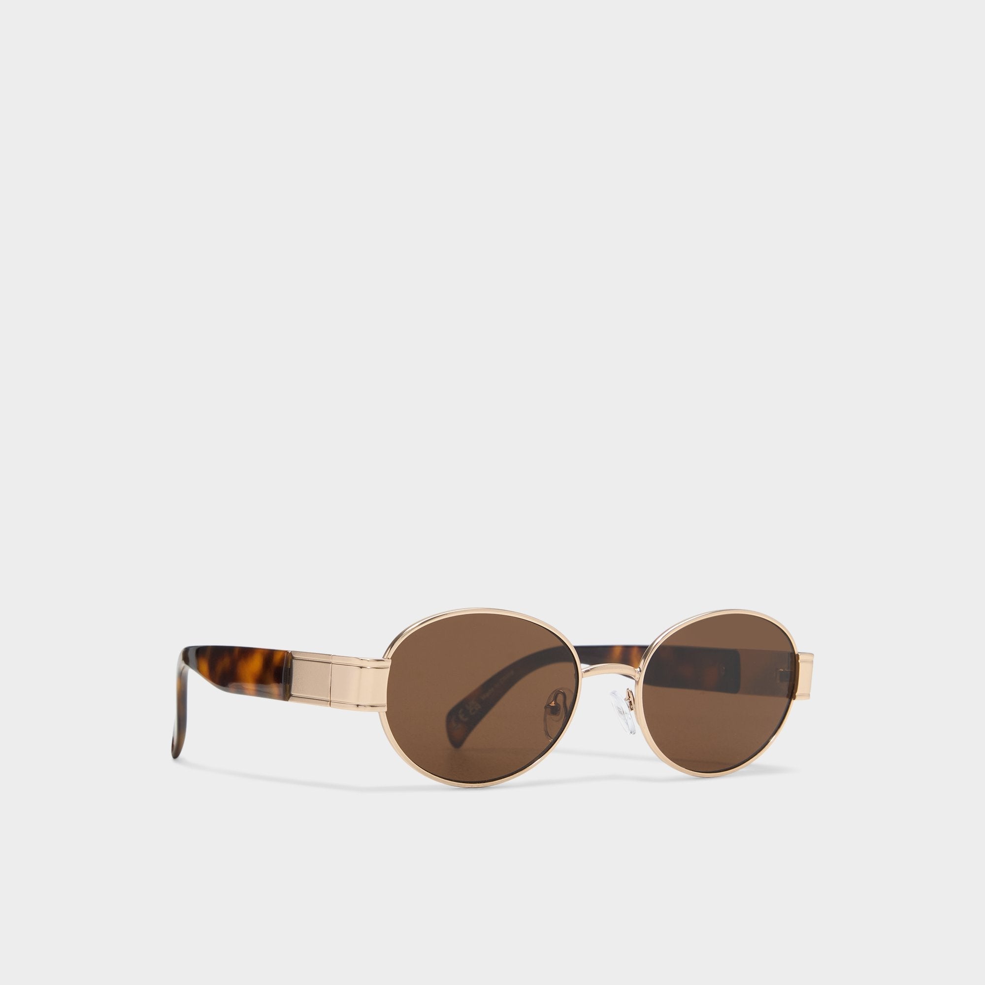 Sunniesclubx Gold Men's Round - Round sunglasses