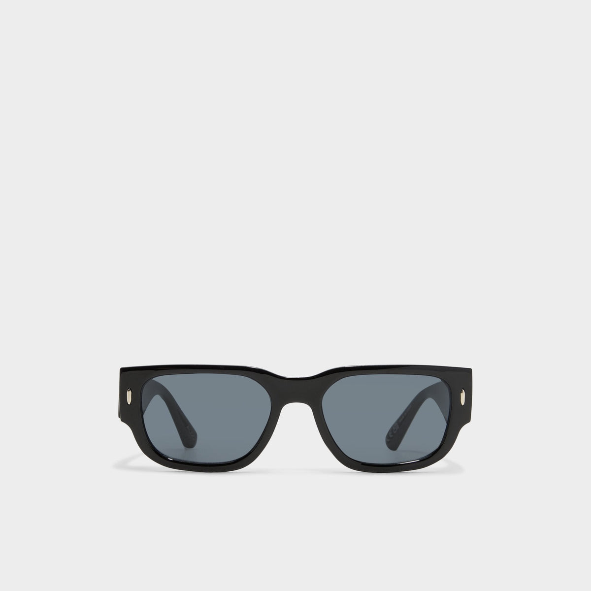 Brompton Black Men's Rectangle - Rectangle sunglasses