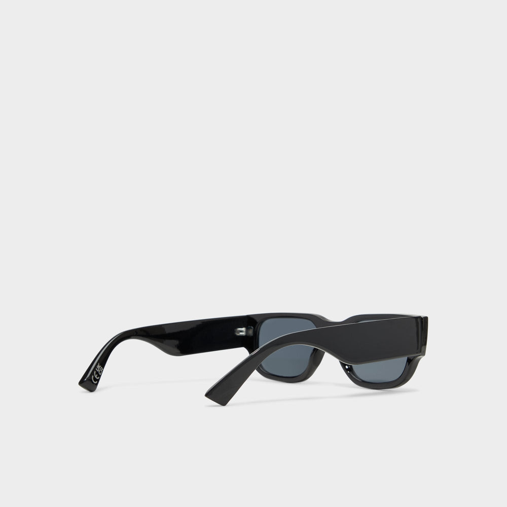 Brompton Black Men's Rectangle - Rectangle sunglasses