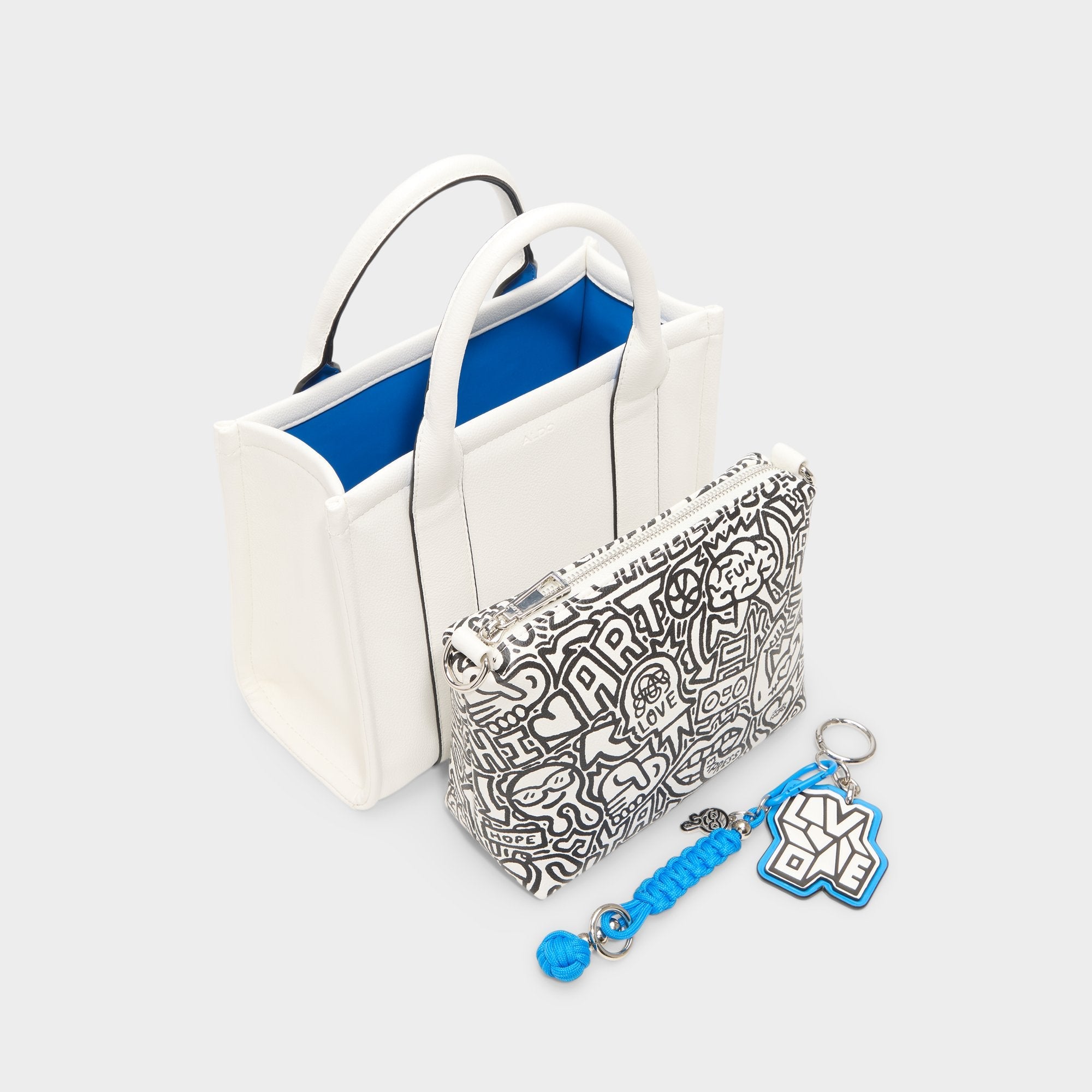 Timothy in Goodman White - Satchel bag