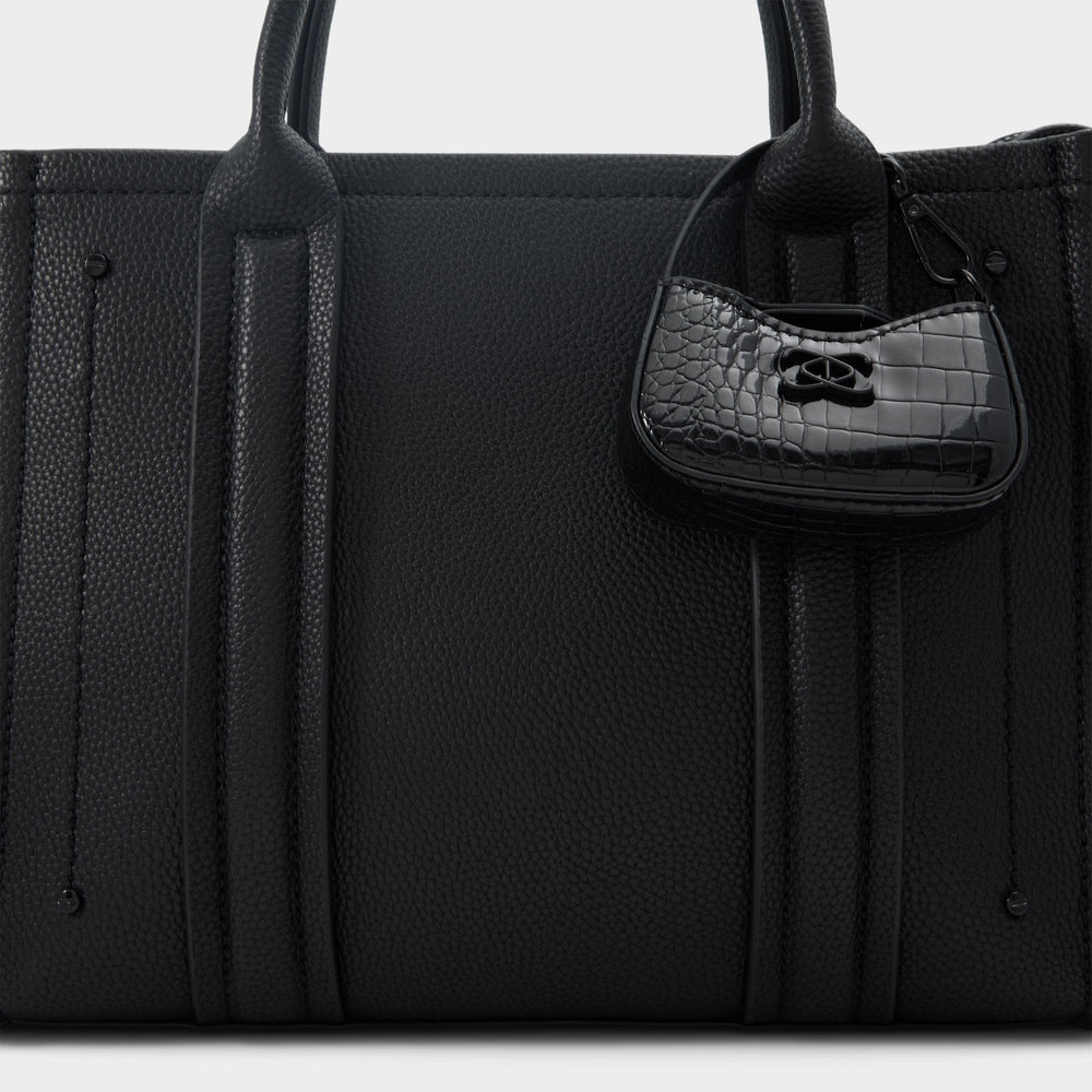 Miniccharlii in Black Black - Bag charm