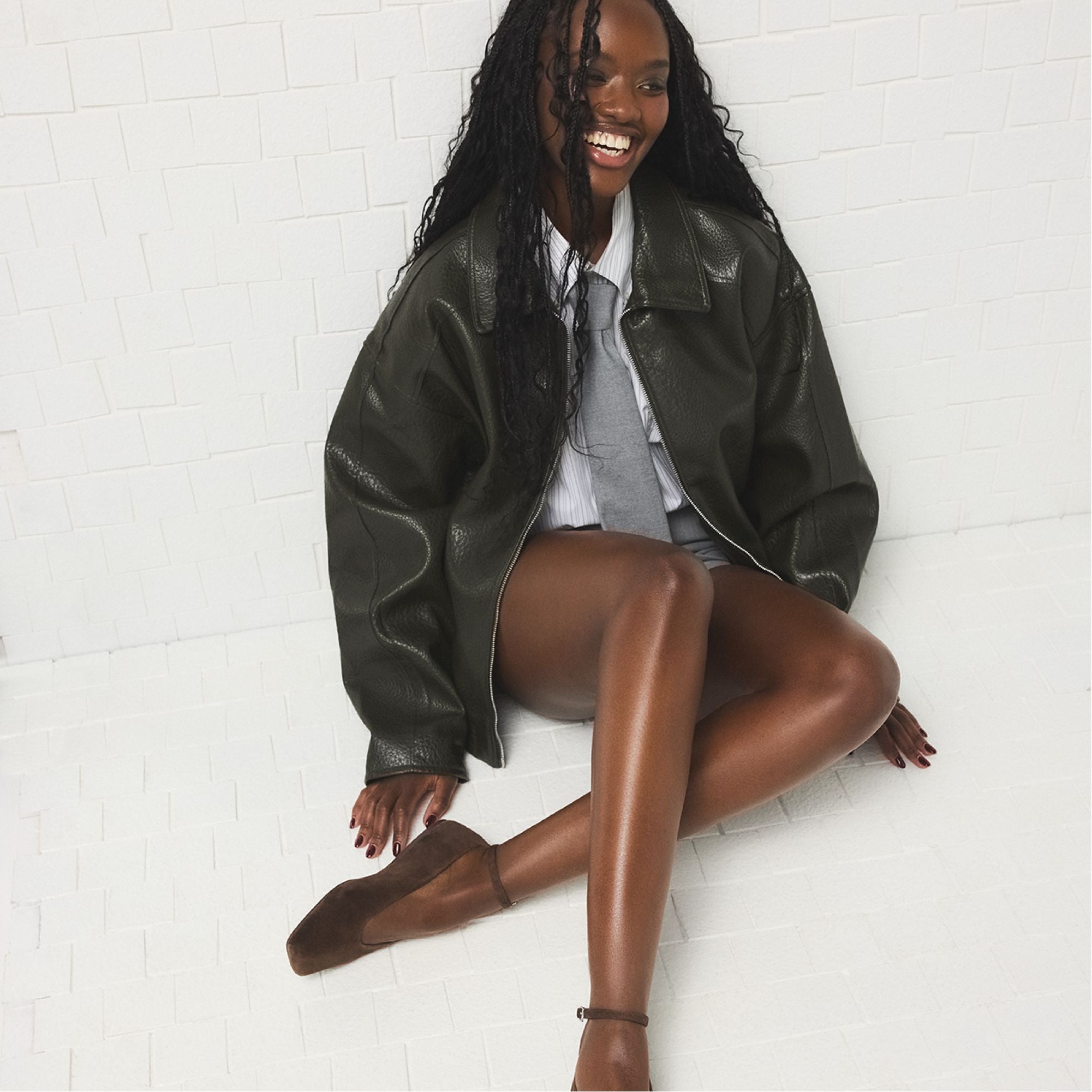 Beralalden in Dark Brown - Ballerina