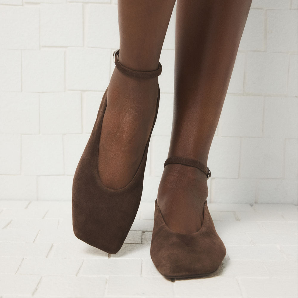 Beralalden in Dark Brown - Ballerina
