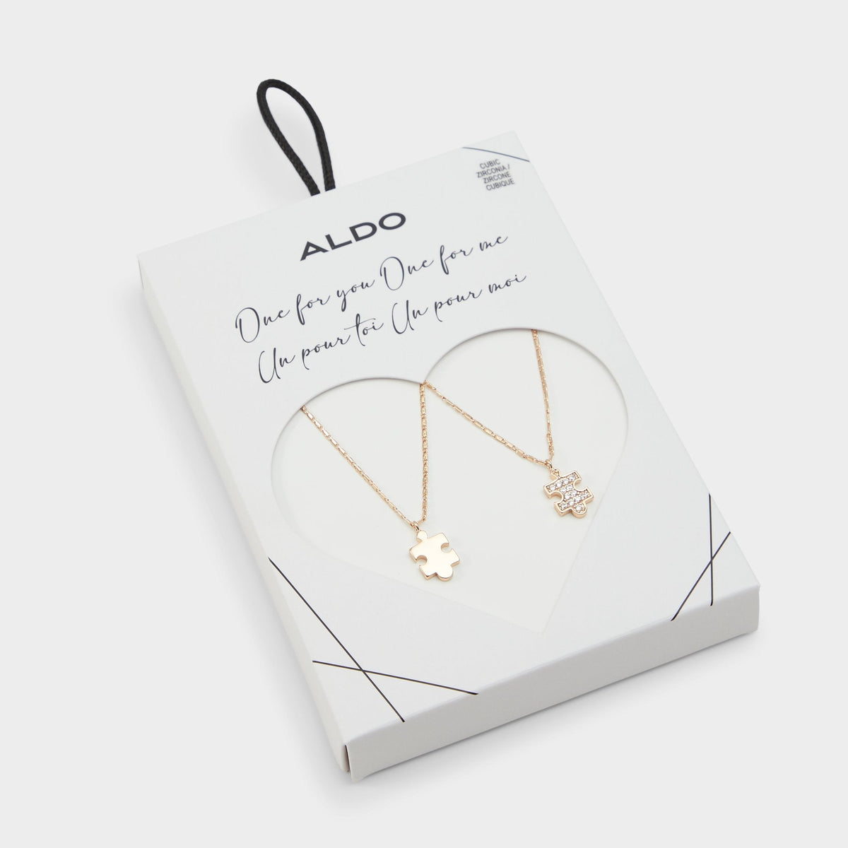 Besties Gold/Clear Multi Women's Necklaces - Gift set