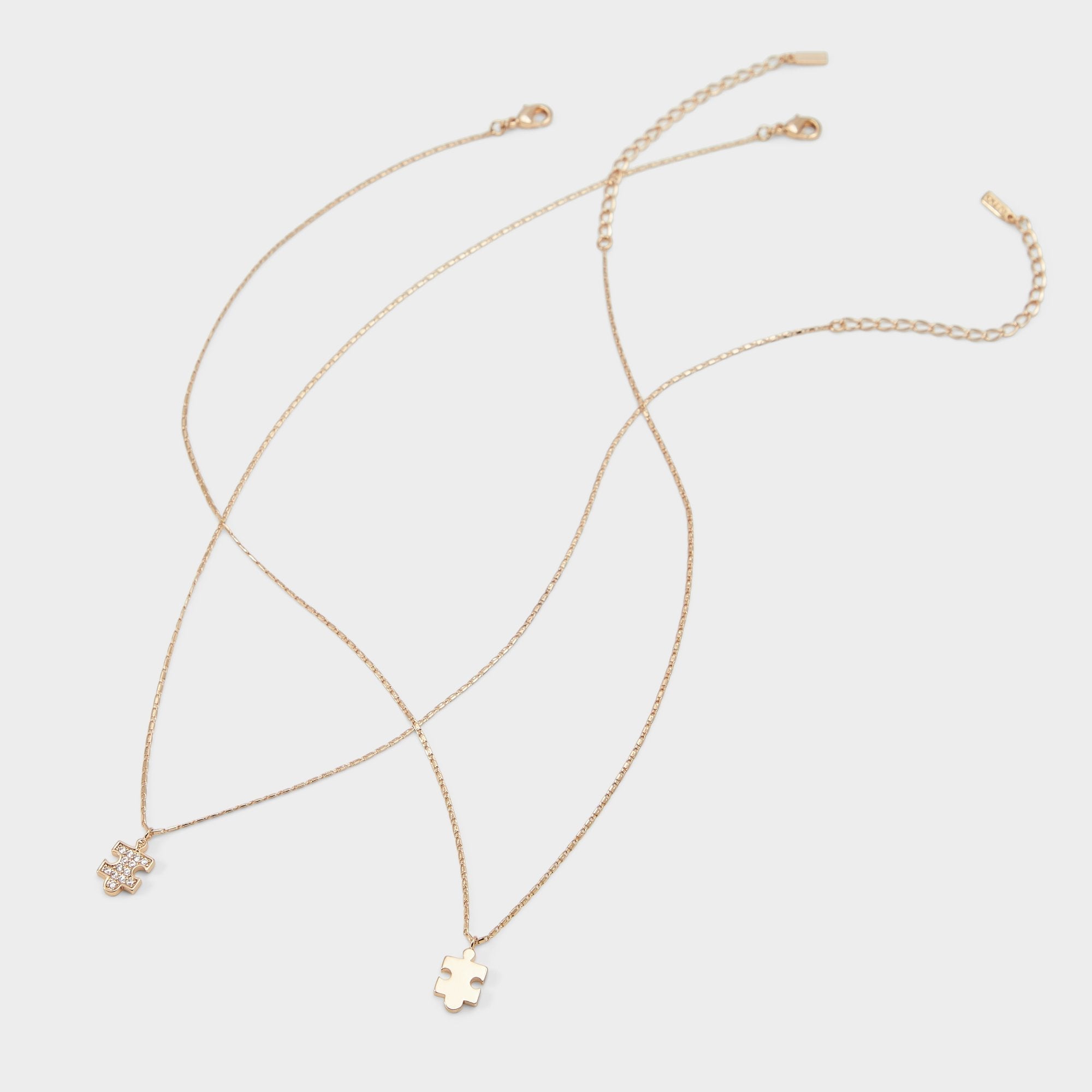 Besties Gold/Clear Multi Women's Necklaces - Gift set