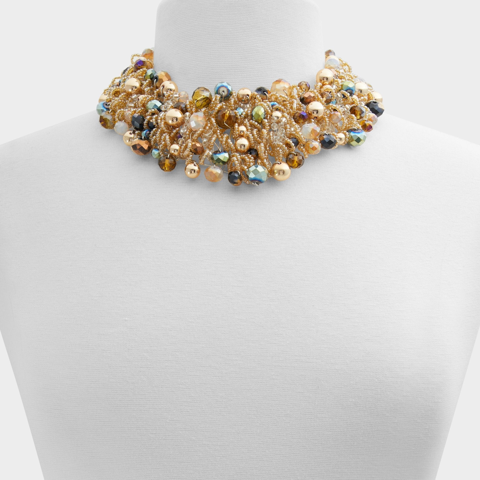 Arvanv Dark Green Women's Necklaces - Statement necklace