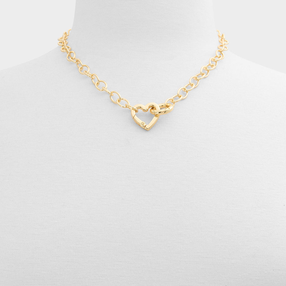 Heartclip in Gold - Customizable necklace