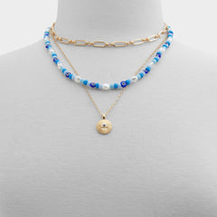 Menkalinan Dark Blue Women's Necklaces - Necklace