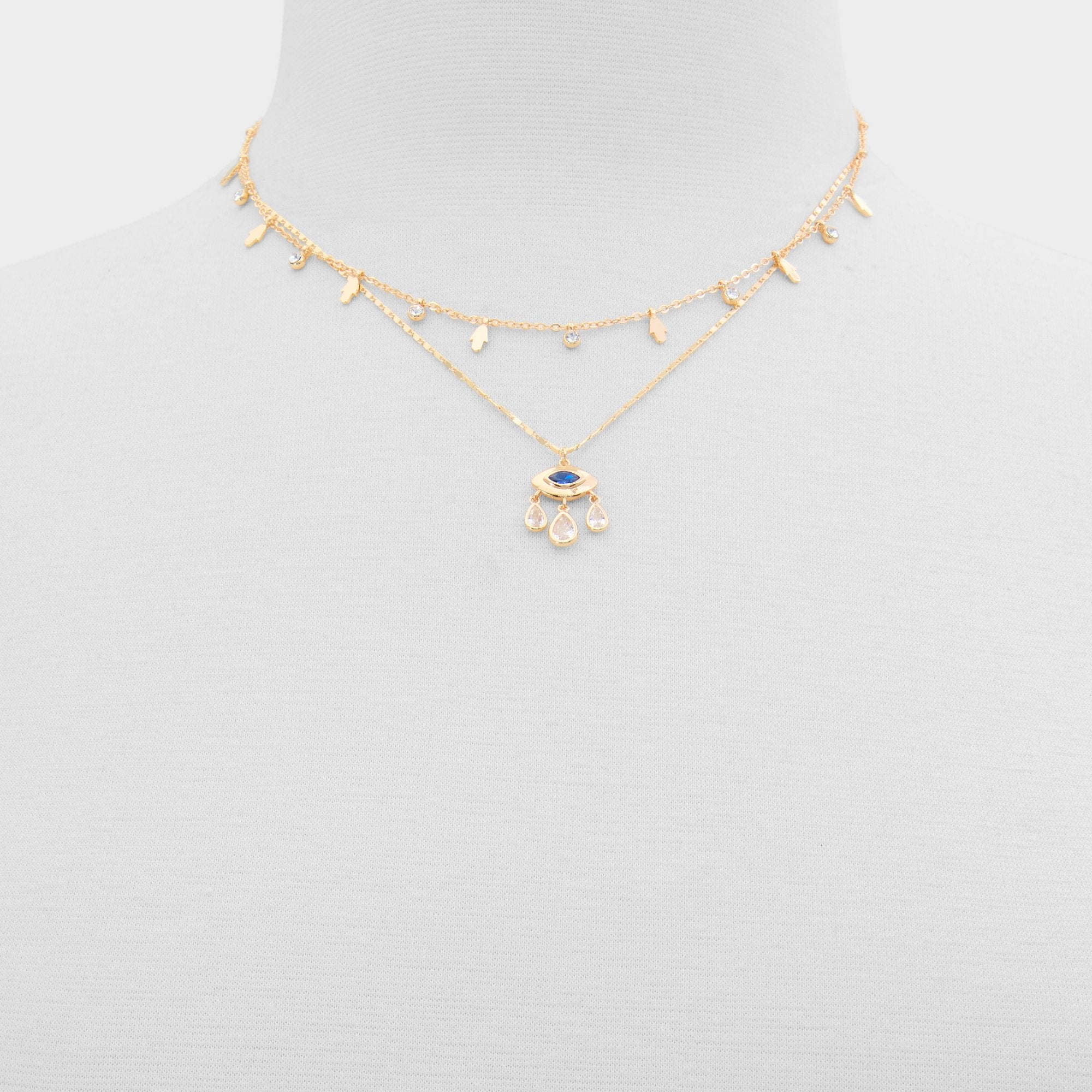 Protrectra in Light Blue - Layered necklace