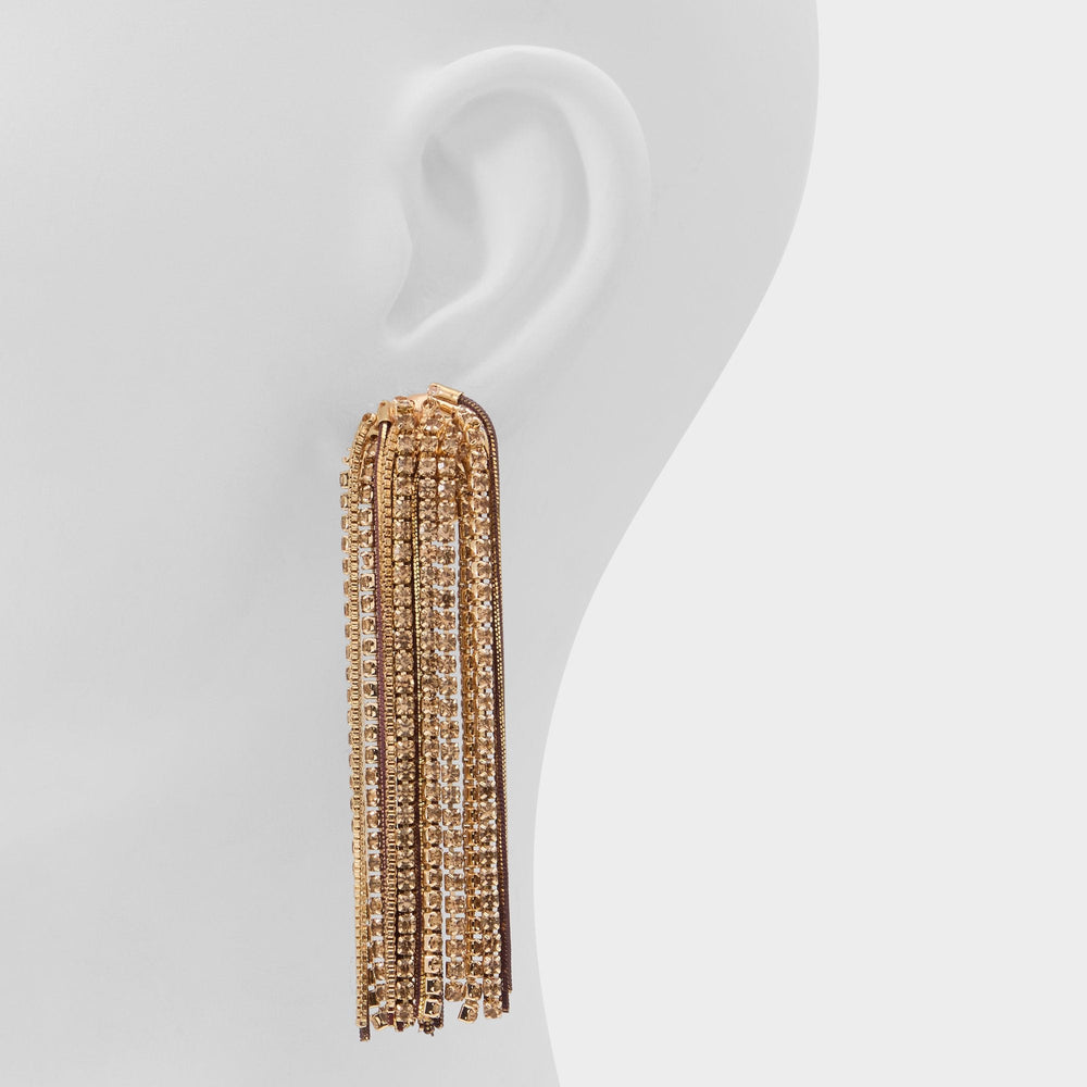 Pattina in Light Brown - Earrings