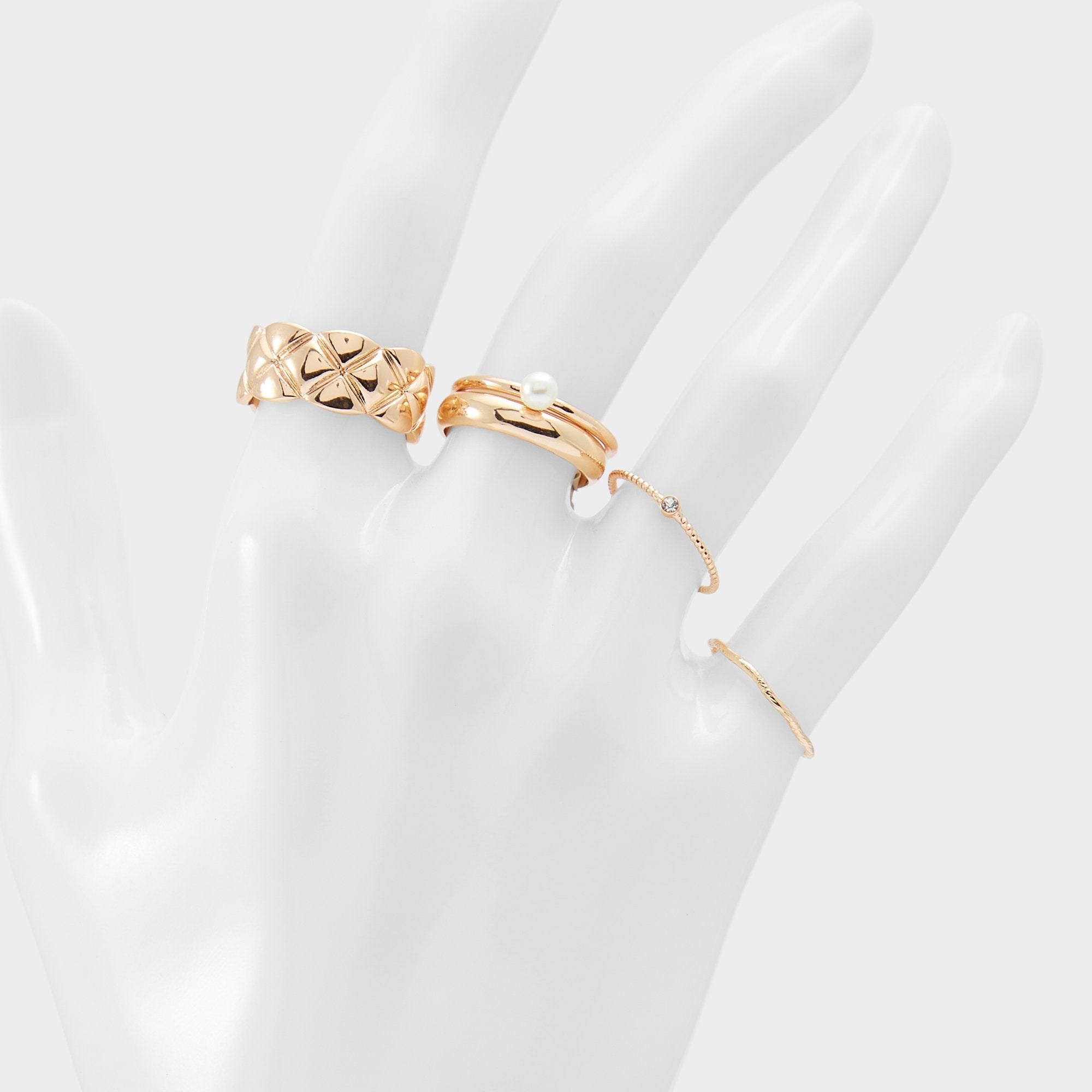 Lenarie Ice Women's Rings - Multi finger rings