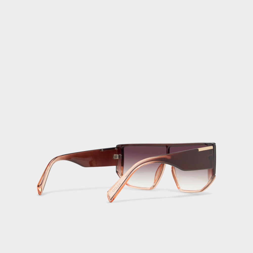 Thiedan Brown Women's Shield - Shield sunglasses