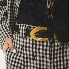 Raiyne in Black Gold Multi - Belt