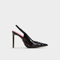 Stiletto heel Lovesling in Black - Sling back high heel