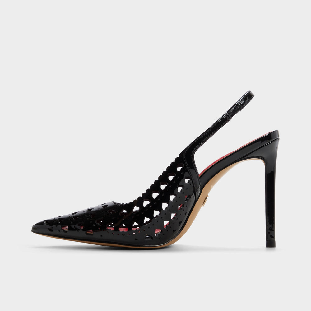 Stiletto heel Lovesling in Black - Sling back high heel
