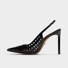 Stiletto heel Lovesling in Black - Sling back high heel