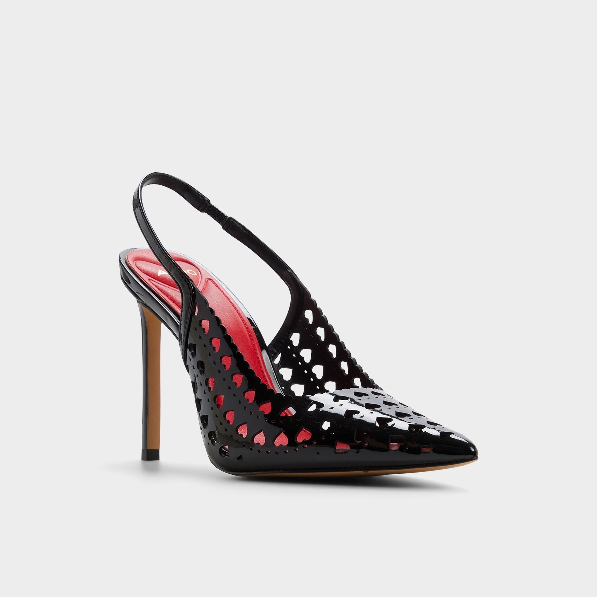 Stiletto heel Lovesling in Black - Sling back high heel