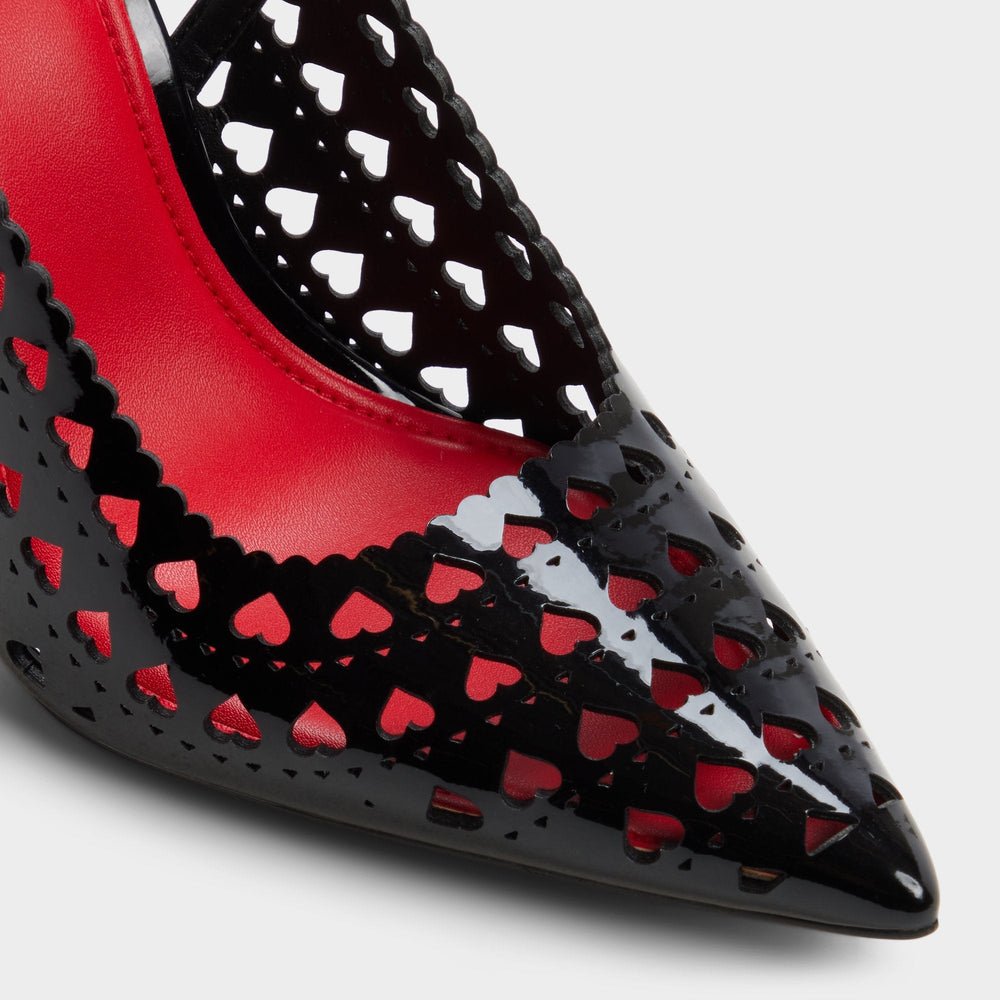 Stiletto heel Lovesling in Black - Sling back high heel