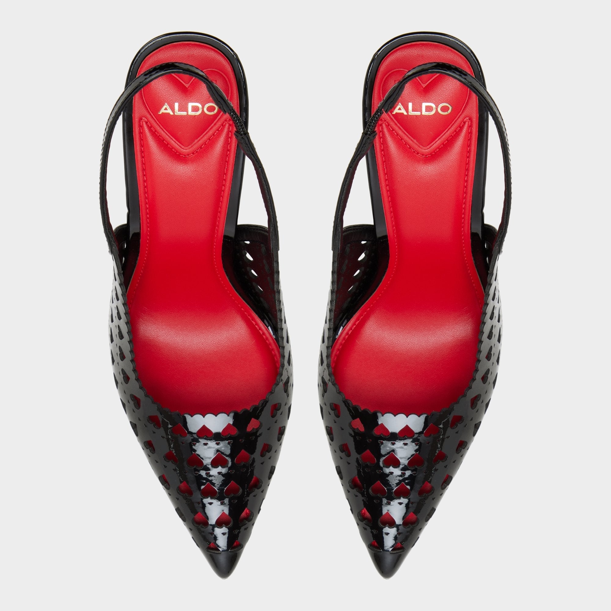 Stiletto heel Lovesling in Black - Sling back high heel