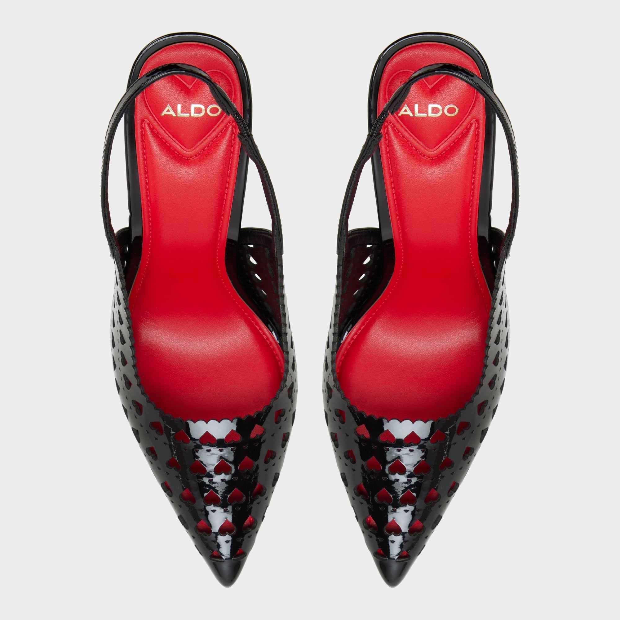 Stiletto heel Lovesling in Black - Sling back high heel