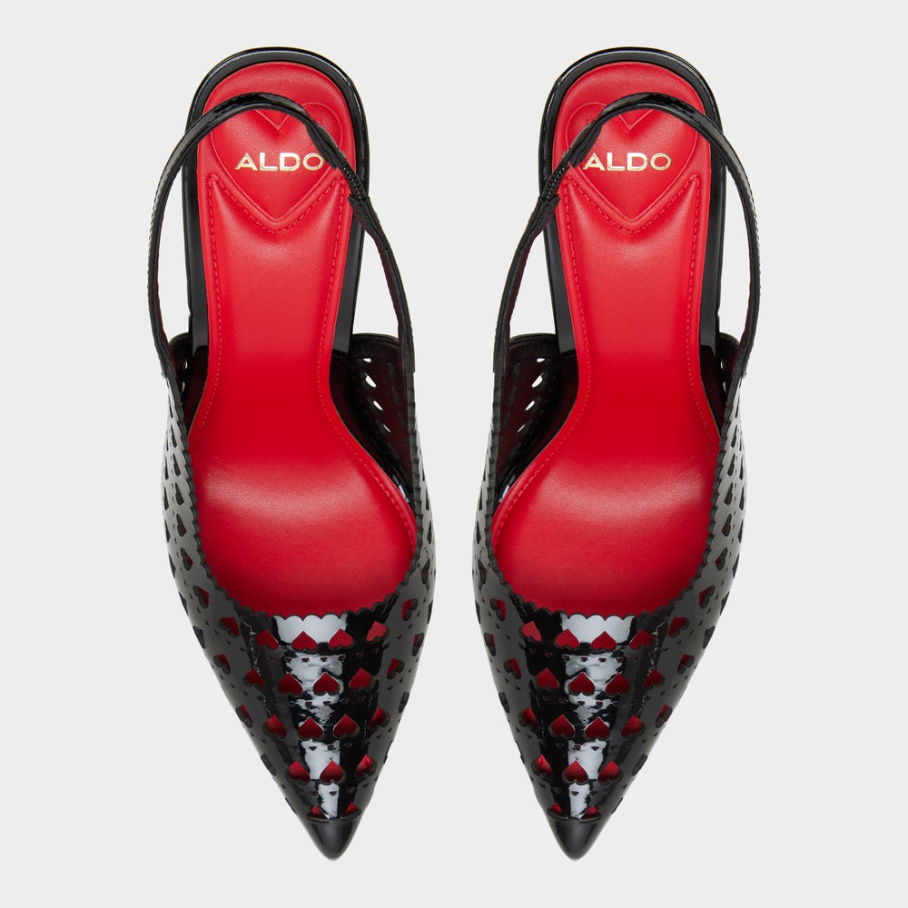 Stiletto heel Lovesling in Black - Sling back high heel