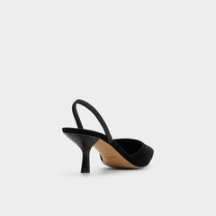 Re in Jessica Black - Sling back high heel Stiletto heel