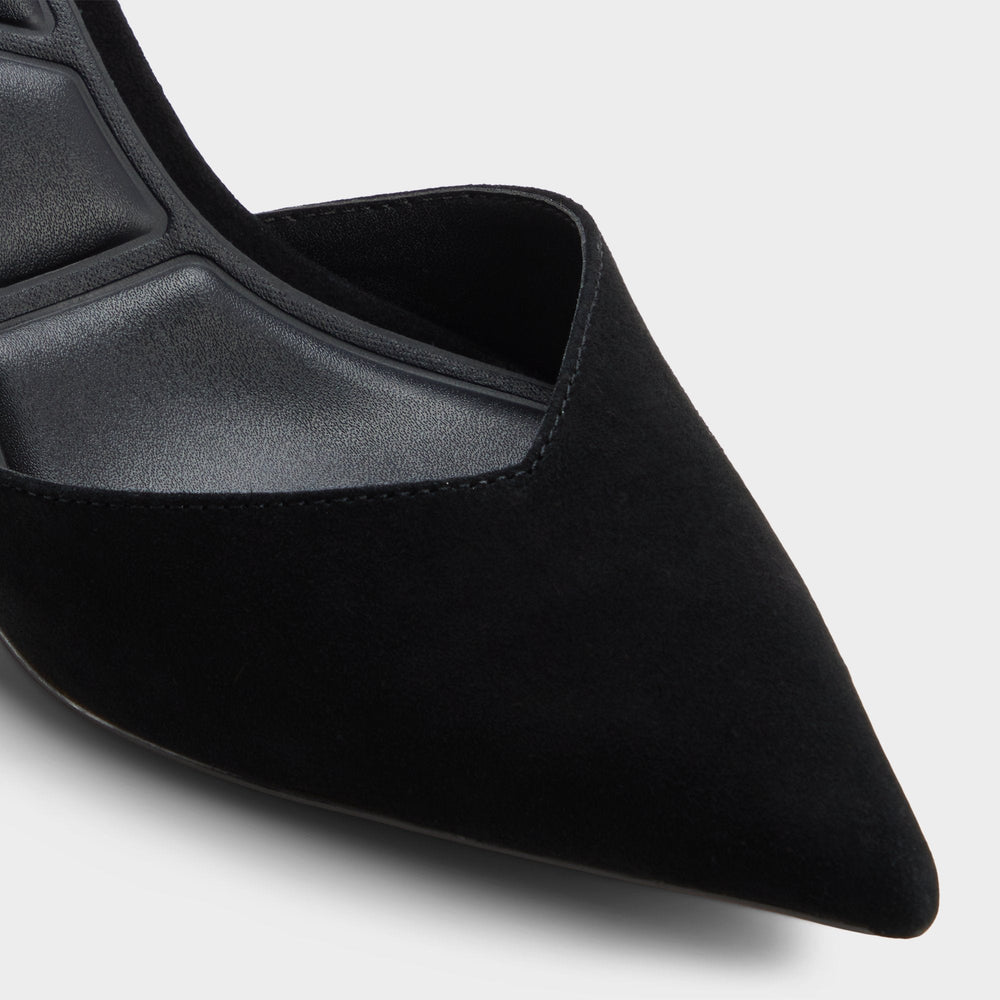 Re in Jessica Black - Sling back high heel Stiletto heel