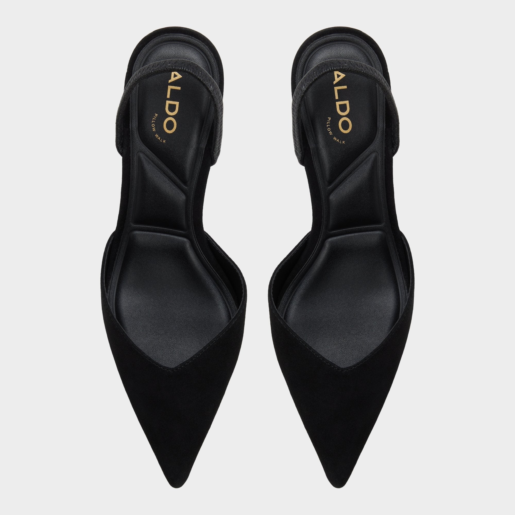 Re in Jessica Black - Sling back high heel Stiletto heel
