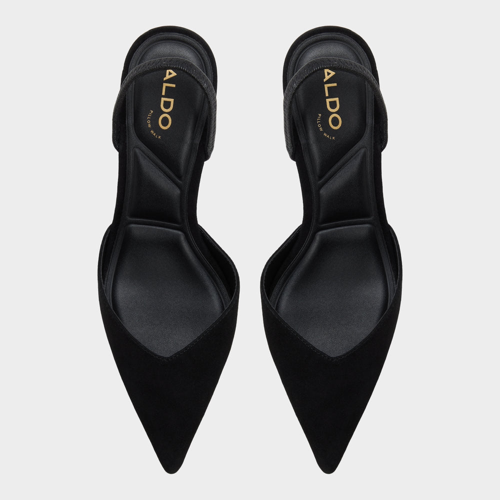Re in Jessica Black - Sling back high heel Stiletto heel