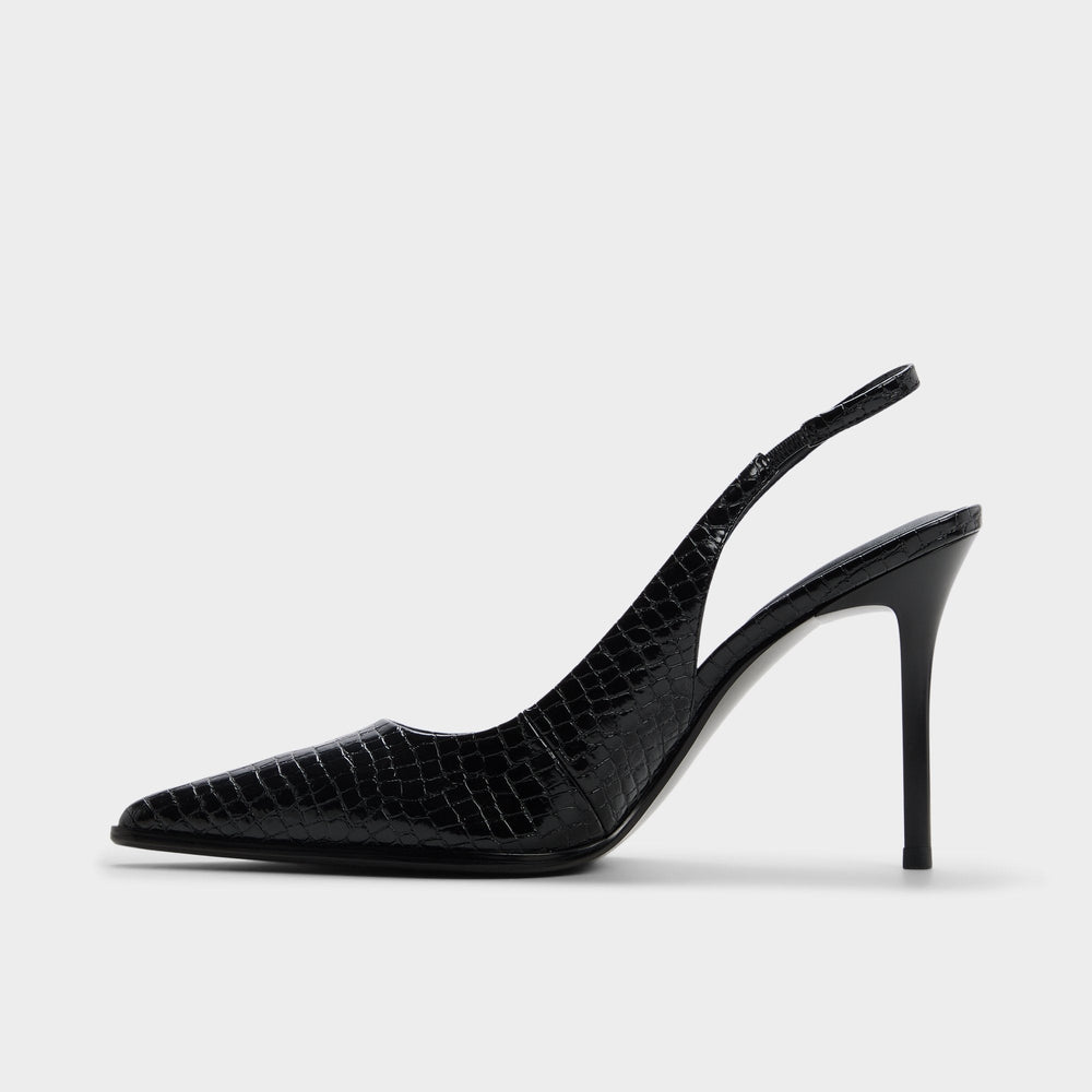 Stiletto heel Re in Samantha Other Black - Sling back high heel