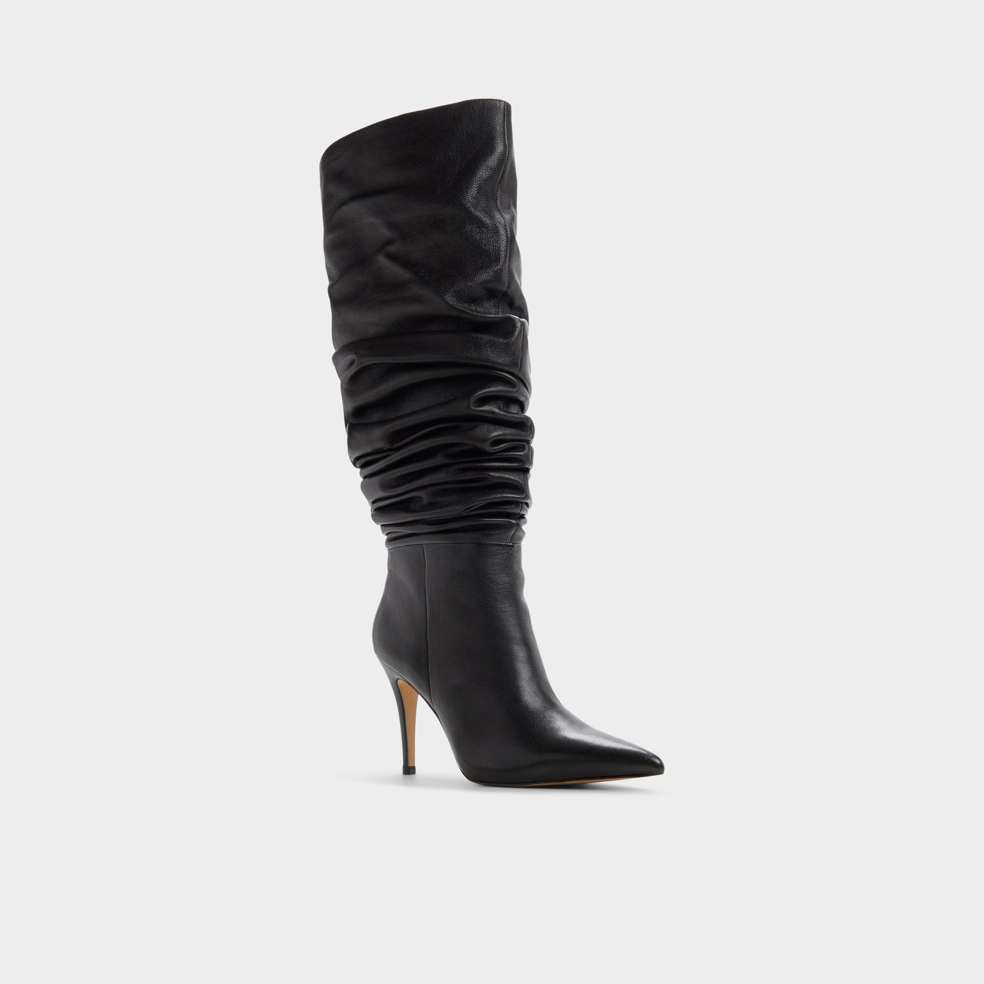 Stiletto heel Holiis in Other Black - Knee-high boot