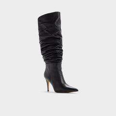 Stiletto heel Holiis in Other Black - Knee-high boot