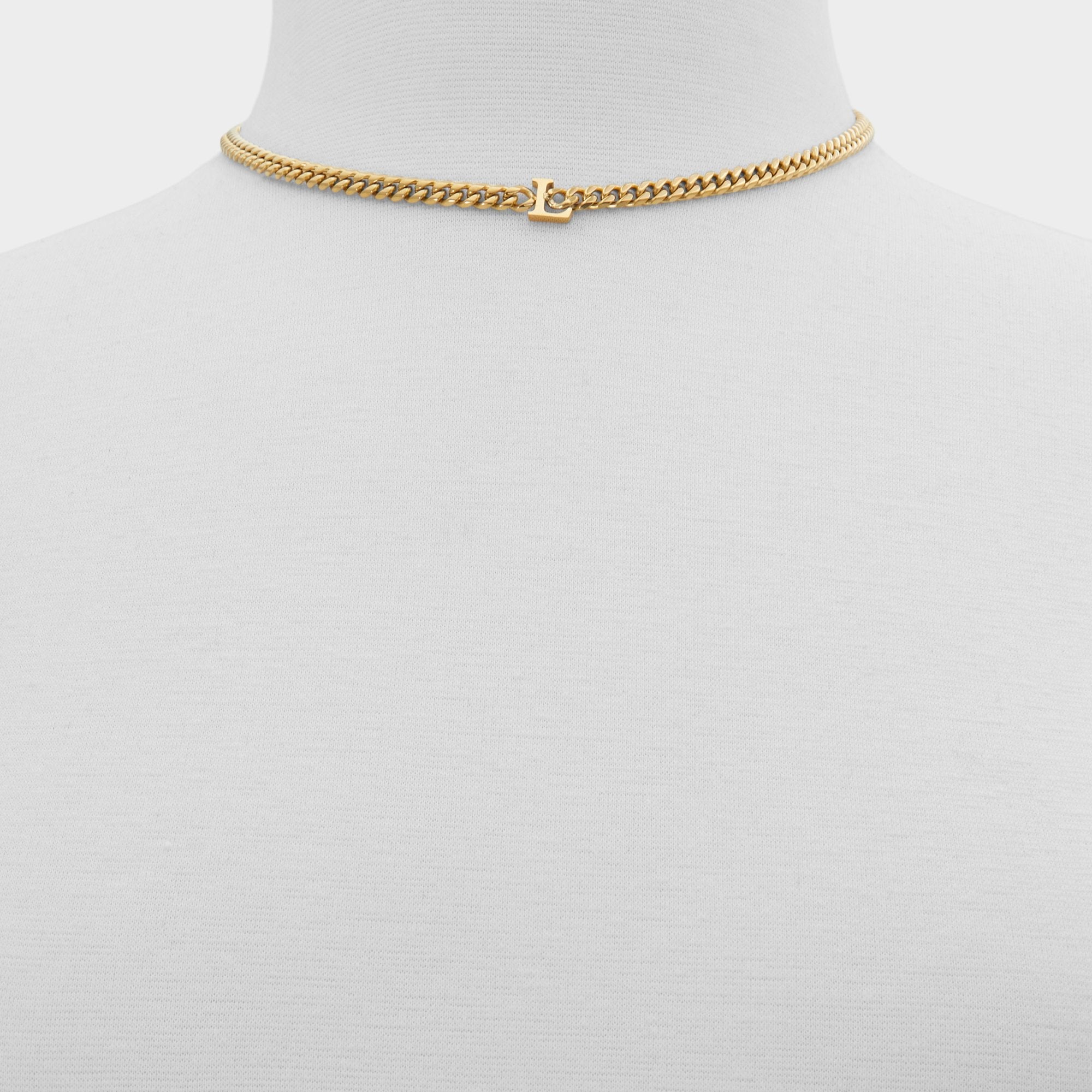 Yourletters Gold Women's Necklaces - Necklace