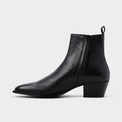 Jako in Black - Chelsea boot Block heel