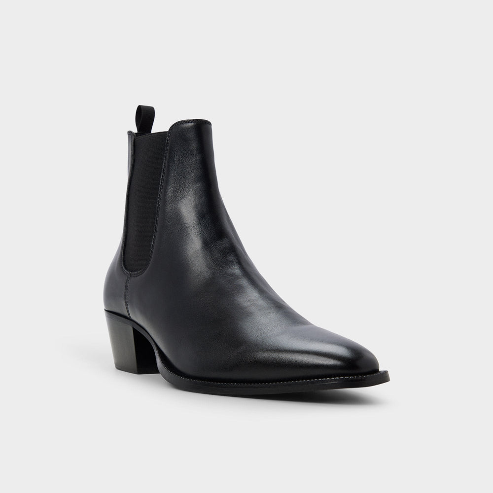 Jako in Black - Chelsea boot Block heel